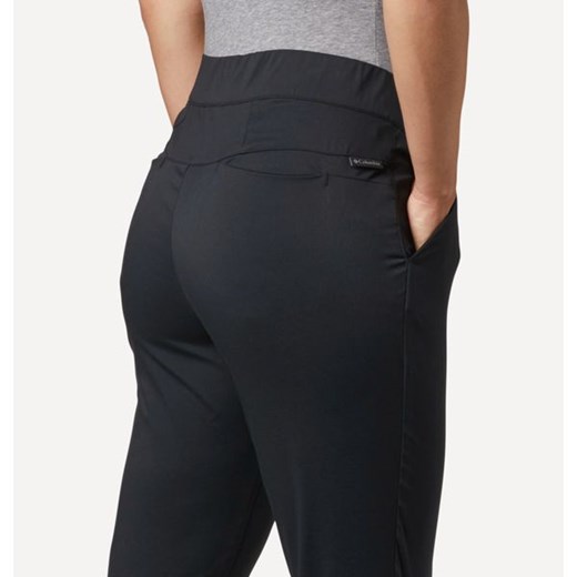 Spodnie damskie Columbia czarne w sportowym stylu