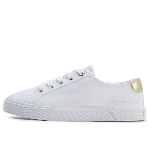 Buty sportowe damskie Tommy Hilfiger białe wiązane