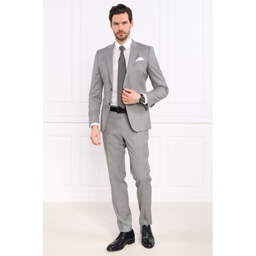 BOSS Wełniana marynarka H-Huge-MM-224 | Slim Fit 48 Gomez Fashion Store