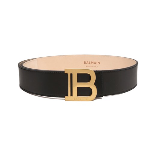 Balmain Skórzany pasek B-BELT 75 Gomez Fashion Store