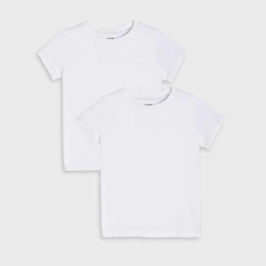 Sinsay - Koszulki 2 pack - Biały Sinsay 146 Sinsay