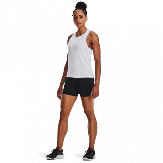Damskie spodenki do biegania Under Armour UA Launch Pro 2-in-1 Shorts - czarne ze sklepu Sportstylestory.com w kategorii Szorty - zdjęcie 152293736