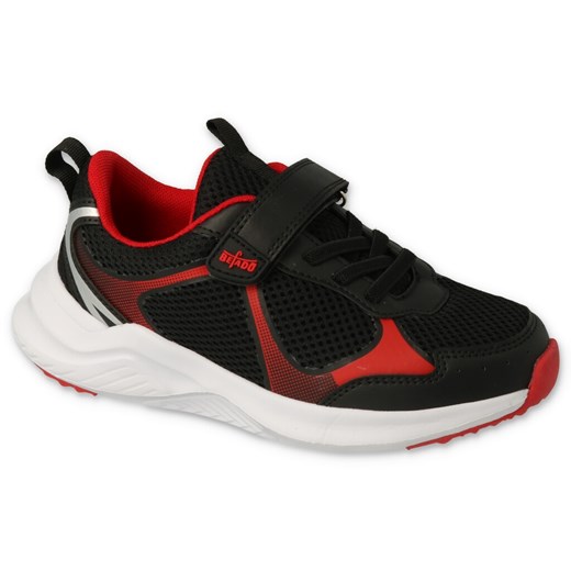 Befado obuwie młodzieżowe 516Q178 czarne czerwone ze sklepu ButyModne.pl w kategorii Buty sportowe dziecięce - zdjęcie 152295008