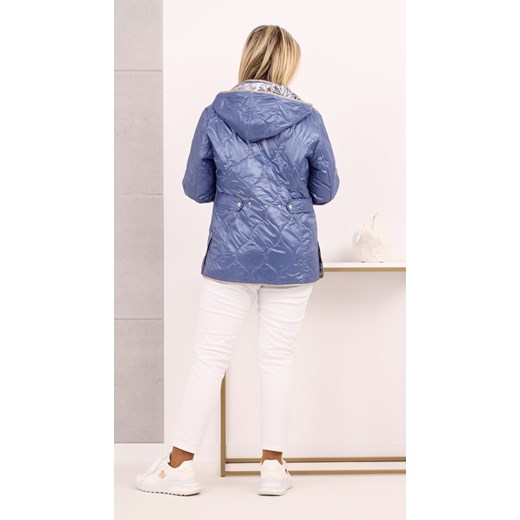 Wiosenna kurtka damska 40-54 - niebieski - 46 Femimoda 48 femimoda.p;
