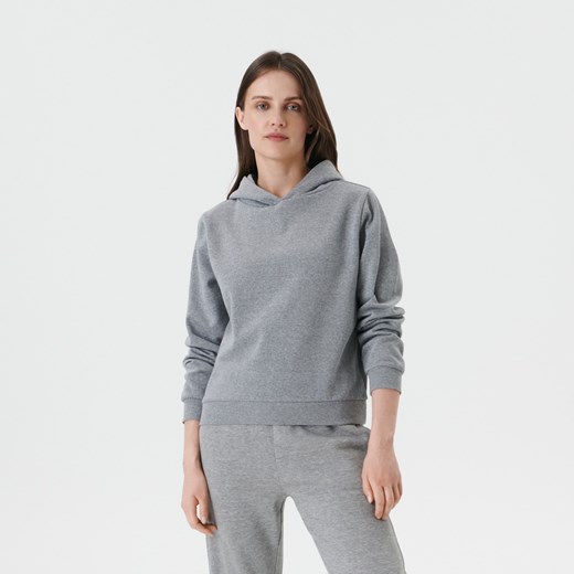 Sinsay - Bluza z kapturem - Szary Sinsay M Sinsay