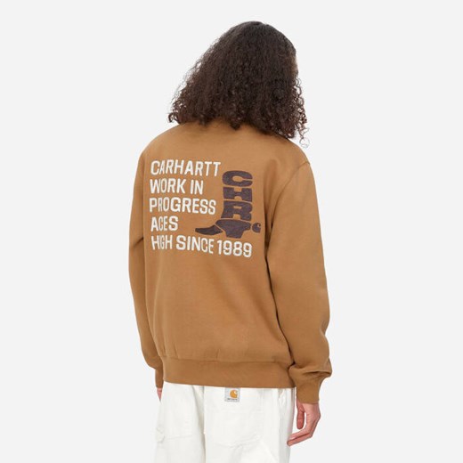 Bluza męska Carhartt WIP Boot Sweat I031439 HAMILTON BROWN/TOBACCO M sneakerstudio.pl