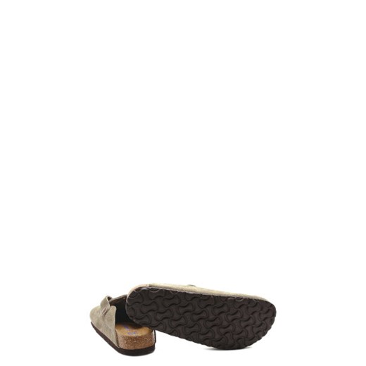 Birkenstock Skórzane klapki Boston SFB VL 40 Gomez Fashion Store