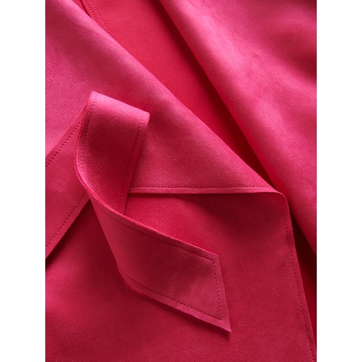 Reserved - Płaszcz z wiązaniem - Różowy Reserved 36 Reserved