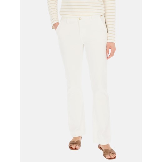 Białe klasyczne jeansy Red Button Bibette ze sklepu Eye For Fashion w kategorii Jeansy damskie - zdjęcie 152392425