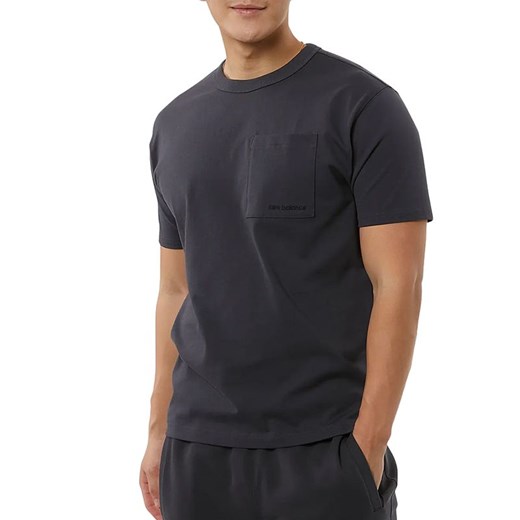 Koszulka New Balance MT23567PHM - czarna ze sklepu streetstyle24.pl w kategorii T-shirty męskie - zdjęcie 152394278