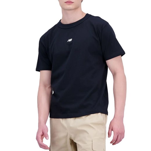 Koszulka New Balance MT31504BK - czarna ze sklepu streetstyle24.pl w kategorii T-shirty męskie - zdjęcie 152394279