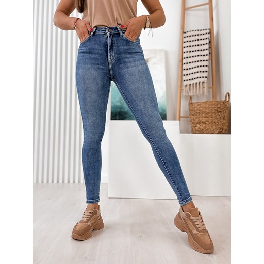 spodnie tonta jeansowe xl/42 ze sklepu UBRA w kategorii Jeansy damskie - zdjęcie 152394659