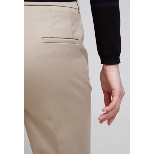 ESPRIT Collection Spodnie materiałowe cosmopolitan beige zalando szary Spodnie