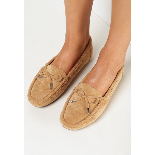 Mokasyny Born2be casual na płaskiej podeszwie 