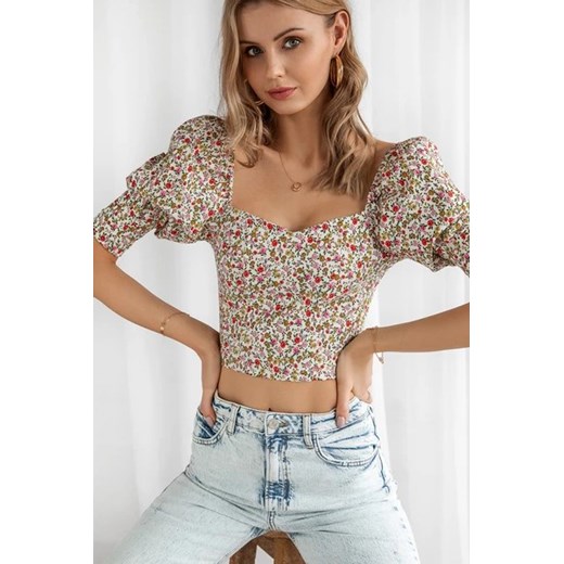 DeeZee Bluzka - Biały - Kobieta - XS(XS) XS(XS) promocyjna cena Halfprice