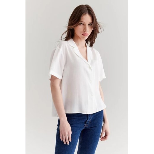 AMERICANOS Koszula - Biały - - L (L) Americanos 2XL(2XL) okazyjna cena Halfprice