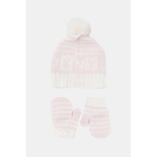 DKNY Komplet niemowlęcy - Wielokolorowy - 2 el. - Dziewczynka - 6-12 MSC(74CM) 6-12 MSC(74CM) promocja Halfprice