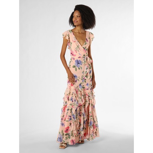 Lauren Ralph Lauren Damska sukienka wieczorowa Kobiety Sztuczne włókno różowy 44 vangraaf