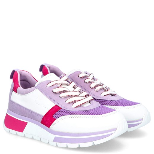 Buty sportowe damskie Caprice sneakersy skórzane casual