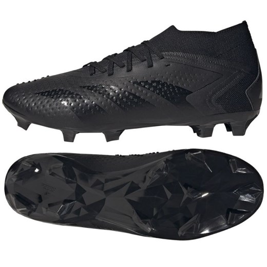Buty piłkarskie adidas Predator Accuracy.2 Fg M GW4588 czarne czarne ze sklepu ButyModne.pl w kategorii Buty sportowe męskie - zdjęcie 152449058