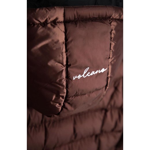 Pikowana kurtka damska w kolorze brązowym J-LEDA, Kolor brązowy, Rozmiar XS, Volcano XS Primodo