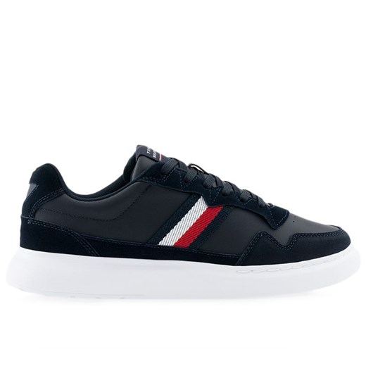 Buty Tommy Hilfiger Lightweight Leather FM0FM04427-DW5 - granatowe ze sklepu streetstyle24.pl w kategorii Buty sportowe męskie - zdjęcie 152465498