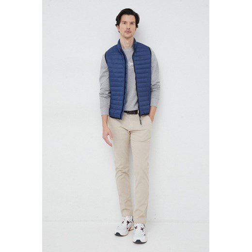 Pepe Jeans bezrękawnik Connel Gillet męski kolor granatowy przejściowy Pepe Jeans XL ANSWEAR.com