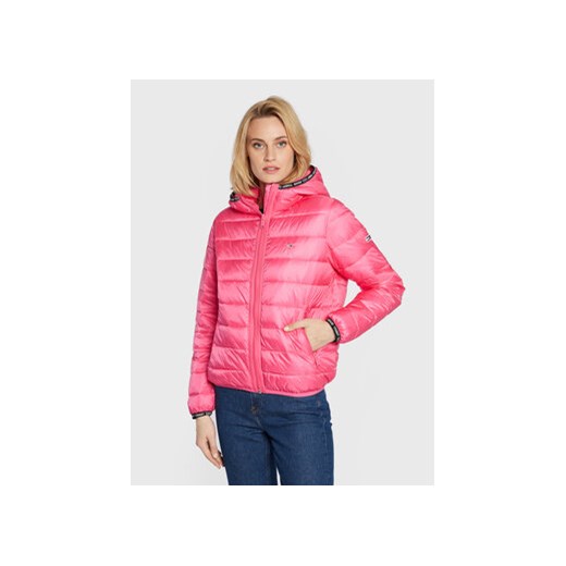 Tommy Jeans Kurtka puchowa Quilted Tape DW0DW09350 Różowy Regular Fit Tommy Jeans XXS MODIVO