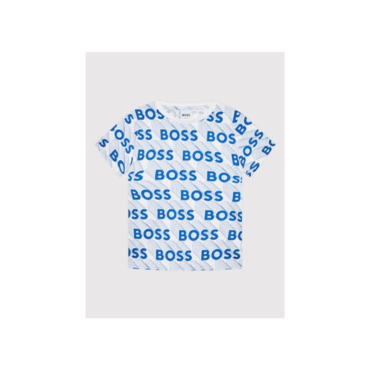 Boss T-Shirt J25N55 M Biały Slim Fit 5Y MODIVO
