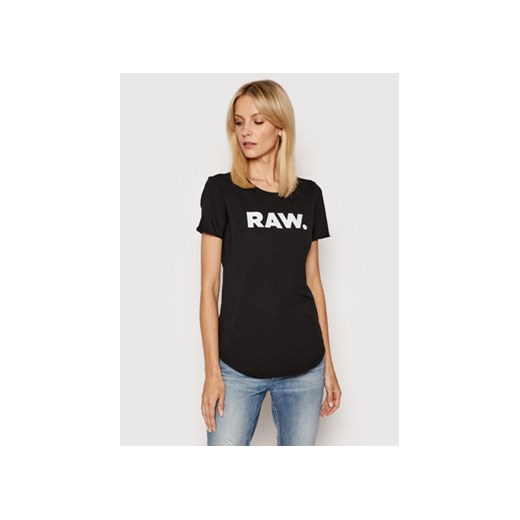 G-Star Raw T-Shirt Graphic D19950-4107-6484 Czarny Slim Fit XS MODIVO