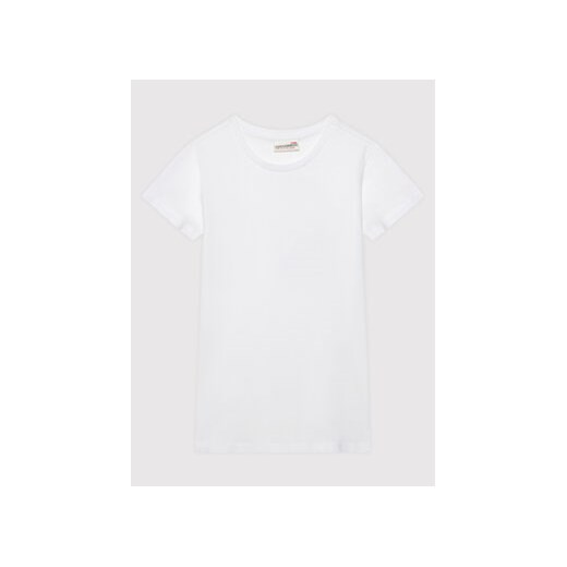 Coccodrillo T-Shirt ZC1143201GYM Biały Regular Fit 152 MODIVO