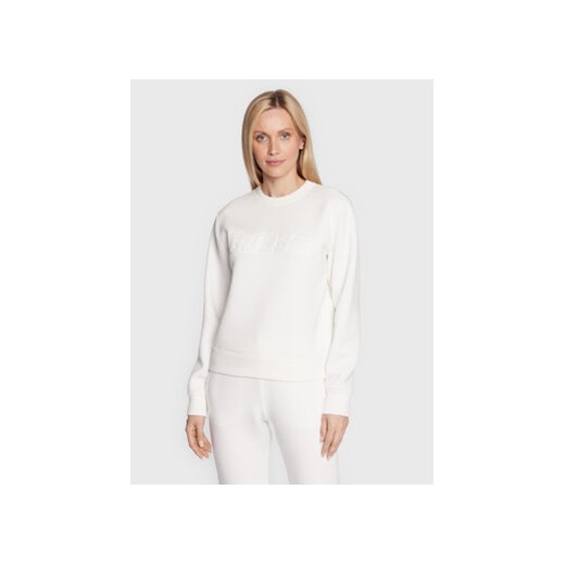 Guess Bluza V2YQ13 KAMN2 Biały Regular Fit Guess XL MODIVO