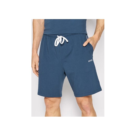 Boss Szorty sportowe Mix&Match 50469612 Granatowy Regular Fit S MODIVO