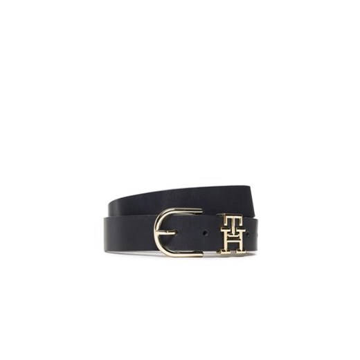 Tommy Hilfiger Pasek Damski Th Lux 3.0 AW0AW14251 Granatowy Tommy Hilfiger 90 MODIVO