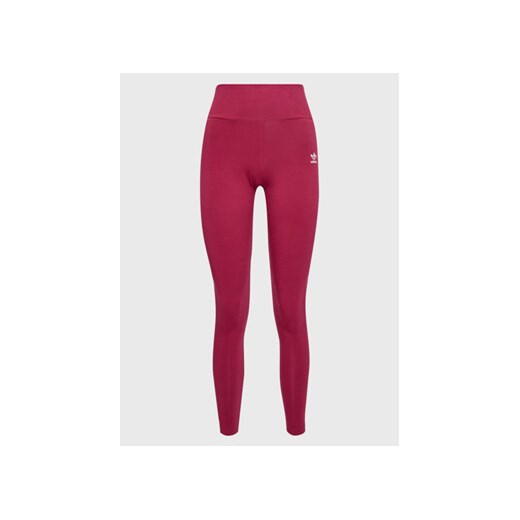 adidas Legginsy adicolor Essentials HM1821 Bordowy Tight Fit 34 MODIVO