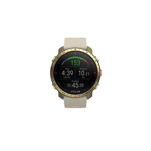 Polar Smartwatch Grit X Pro 90085776 Beżowy Polar uniwersalny wyprzedaż MODIVO