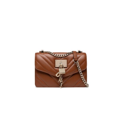 DKNY Torebka Elissa Sm Shoulder B R223BC81 Brązowy uniwersalny okazyjna cena MODIVO