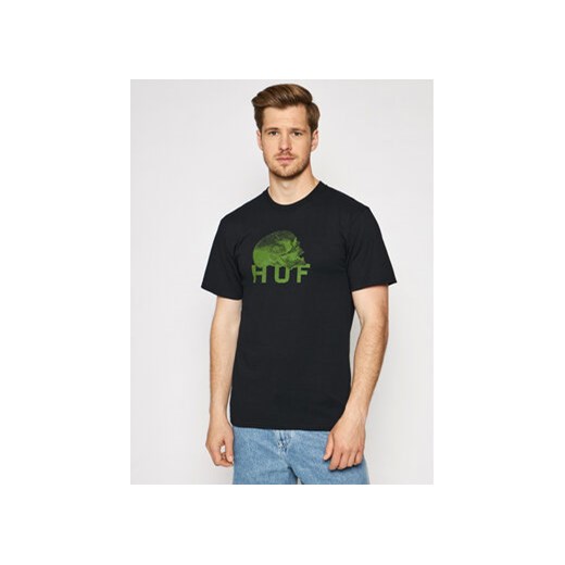 HUF T-Shirt Data Death TS01333 Czarny Regular Fit Huf S MODIVO