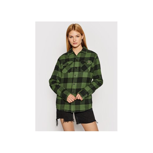 Dickies Koszula Unisex New Sacramento DK0A4XDZPG01 Zielony Regular Fit Dickies M MODIVO promocyjna cena