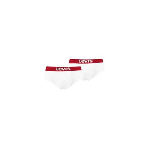 Levi's® Komplet 2 par slipów Solid Basic 905003001 Biały XL MODIVO
