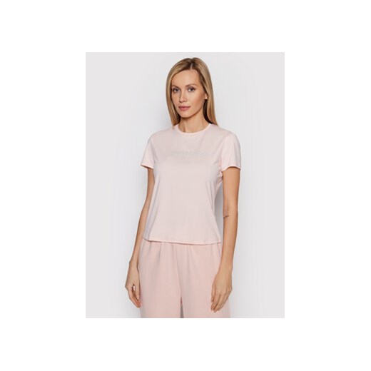 Calvin Klein Performance Koszulka techniczna 00GWF1K140 Różowy Slim Fit M MODIVO okazja