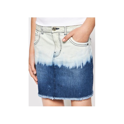 Guess Spódnica J1GD06 D3LQ0 Granatowy Regular Fit Guess 16Y wyprzedaż MODIVO