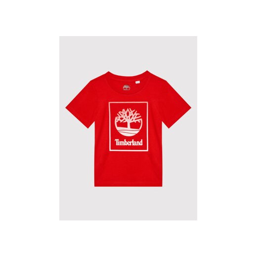 Timberland T-Shirt T25S83 D Czerwony Regular Fit Timberland 16Y MODIVO