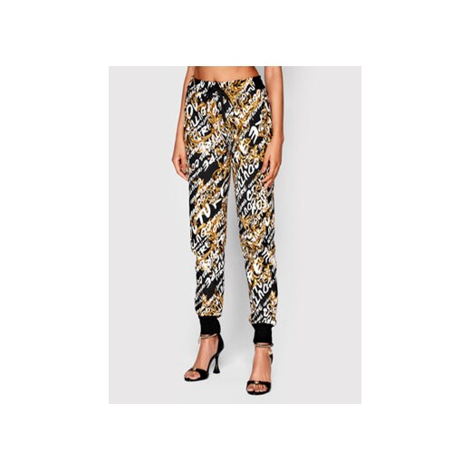Versace Jeans Couture Spodnie dresowe Brush 73HAA310 Czarny Regular Fit XS MODIVO okazja