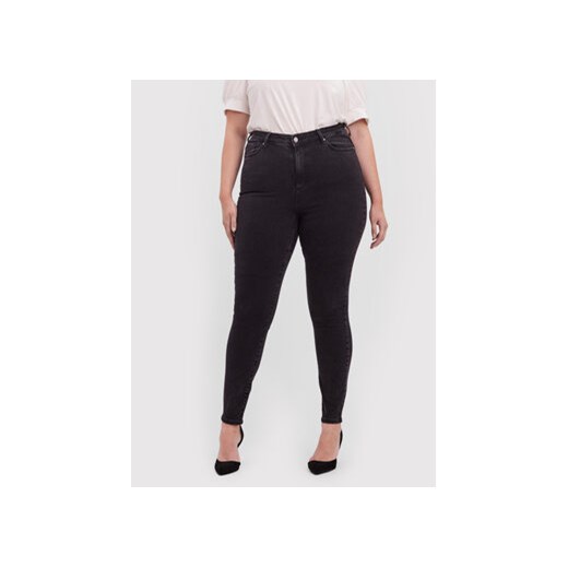 Vero Moda Curve Jeansy Sophia 10256520 Czarny Skinny Fit 46_32 MODIVO wyprzedaż