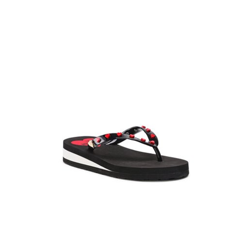 LOVE MOSCHINO Japonki JA28093G1EI30000 Czarny Love Moschino 38 MODIVO