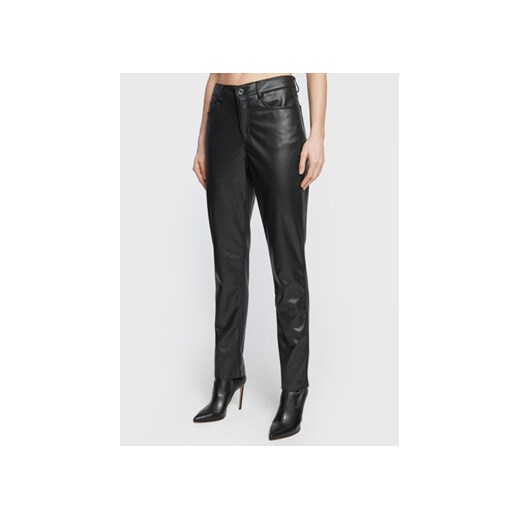 Joseph Ribkoff Spodnie z imitacji skóry 223921 Czarny Slim Fit 14 MODIVO