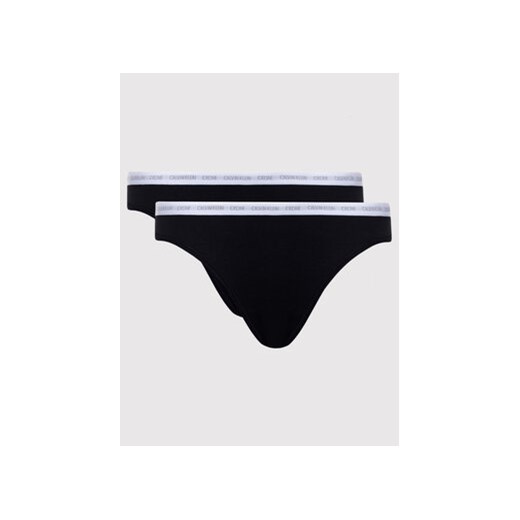 Calvin Klein Underwear Komplet 2 par fig klasycznych 000QD3789E Czarny Calvin Klein Underwear S promocyjna cena MODIVO