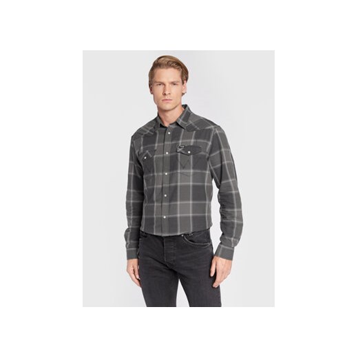 Wrangler Koszula Western W5B42L100 112320934 Szary Regular Fit Wrangler M MODIVO