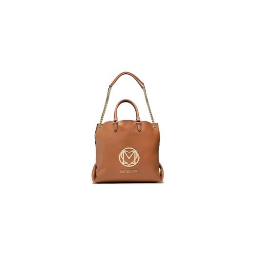 LOVE MOSCHINO Torebka JC4034PP1GLD0201 Brązowy ze sklepu MODIVO w kategorii Torby Shopper bag - zdjęcie 152585879